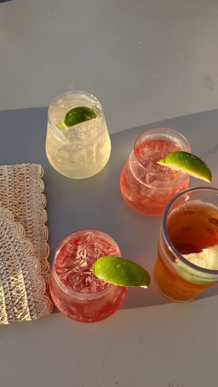 Close view of elegant wine glasses