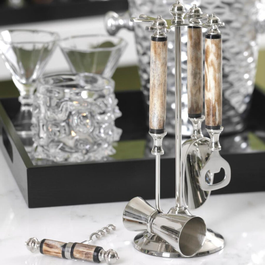 Bone Handle Bar Tool Set